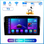 REAKOSOUND 2 Din 9 colių Android 11 automobilio radijo automatinis radijas, skirtas Mercedes-Benz ML serijai 2005-2011 HD 1080P Bluetooth WIFI GPS FM galinio vaizdo veidrodžio nuoroda 2+32CP+MIC