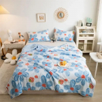 Glotnus oro kondicionavimas Patogus ir lengvas vasarinis antklodės užvalkalų rinkinys Mink&scaron;tas &scaron;lifuotas mikropluo&scaron;to antklodės užvalkalas Patalių rinkinys 150x200cm quilt