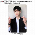 &bdquo;Stray Kids&ldquo; 7-asis mini albumas &bdquo;Maxident POB Photocard Aladin JYP Soundwave MK ifive&ldquo; Seungmin - Aladin