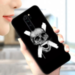 K121 Satanic Scary Skull TPU mink&scaron;tas dėklas, skirtas Redmi Note 5 6 6A 7 7A 8 8T 8A 9 9A 9C 9S K20 K30 Poco X2 Pro Max Redmi 6