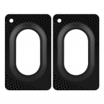 2 vnt. padėties nustatymo priemonės kortelės apsauginis dangtelis, itin plonas, puikiai tinka raktų pakabukas 2pcs juoda