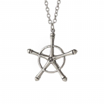 Anime Bleach karoliai Quincy Ishida Uryuu Cosplay Ginrei Gojiaku Amuleto lydinio kaklo grandinėlė raktų pakabukas pakabukas papuo&scaron;alai dovanos as the picture-CHINA