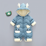 Newborn Romper Baby Winter Plus storas kombinezonas mergaičių kombinezonai mažiems vaikams žiemos rudens kombinezonai vaikams vir&scaron;utiniai drabužiai vaikams sniego kostiumas