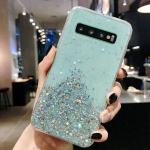 Bling Glitter mink&scaron;tas telefono dėklas, skirtas Samsung Galaxy S10 S 10 G973F G973F/DS G973W mink&scaron;tas silikoninis galinis dangtelis, skirtas Samsung S10 6,1 colio for Samsung S10