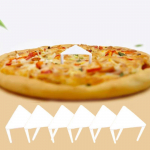 100 vnt. picos taupymo stovas baltas plastikinis trikojis, tvirtinamas ant stovo kepimo įrankis 100PCS