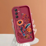 Mink&scaron;tas silikoninis kvadratinių kopėčių spausdinimo ra&scaron;tų telefono korpusas, pilnas dangtis, fotoaparatas, atsparus smūgiams, guminis dėklas, skirtas Samsung Samsung M11 juoda