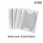 4 vnt. asmenybės automobilio durelių lipdukų, anglies pluo&scaron;to, įbrėžimams atsparių dangtelių, automobilio rankenos apsauginės plėvelės, i&scaron;orinio stiliaus aksesuarai