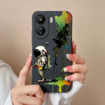 Naujas animacinio modelio dangtelis skirtas Xiaomi Redmi 12 13 13C K60 Ultra K70 Note 13 Pro Bumper Anti Drop Liquid Mink&scaron;tas silikonas Pretty Phone Case Shell for Redmi Redmi K60 Ultra