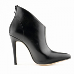 Madingi moteri&scaron;ki batai Seksualūs 11 cm Smailūs pir&scaron;tai Plonas Auk&scaron;tas kulnas Žieminiai Trumpi Ankle Boots Lakuotos odos Moteri&scaron;ki batai Didelis dydis 35 juoda