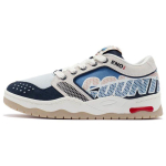 Li Ning CF Su The One Klasikiniai neslystantys atsparūs dilimui žemi krep&scaron;inio batai Vyri&scaron;ki kedai Balti Mėlyni AGCR349-2 39⅔ white
