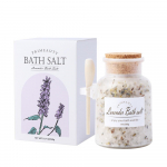 Valančios ir drėkinančios vonios druskos Rožių džiovintų gėlių vonios druskos Pėdų vonios produktai Vonios mirkymas 2 viename Lavender