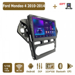 Android automobilinis radijas, skirtas Ford Mondeo 4 2010-2014 Multimedijos grotuvo galvos blokas Stereo GPS navigacija BT WIFI 1+16GB 1+16GB