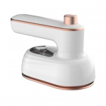 Mini kelionių garlaivis lygintuvas ne&scaron;iojamas rankinis audinio garintuvas Kompakti&scaron;ko dydžio sausas &scaron;lapias naudojimas elektrinis garų lyginimo aparatas balta