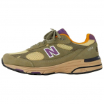 Teddy Santis x New Balance 993 Pagaminta JAV Alyvuogių lapų kukurūzų unisex sportbačiai žali U993OL 37.5