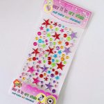 New Stickers on The Face Rhinestone Makeup Bright Face Art Sticker Children's Temporary Tattoo Rhinestone for Strasse Makeup