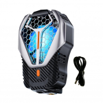 Mobiliojo telefono au&scaron;intuvas spaustukas RGB &scaron;viesa žaidimų pultelio laikiklis stovas radiatorius tylus ventiliatorius mažas triuk&scaron;mas greitas au&scaron;inimas telefono radiatorius žaidimų