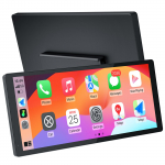 [carabc] D1025 visi&scaron;kai laminuotas ekranas 1920x720 60 kadrų per sekundę Carplay Android Auto ekranas automobiliui 10,25 10.25" juoda