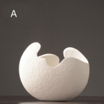 Nordic Simple Modern Creative Flower Arrangement Keramikinė vaza Namų svetainės apdaila A