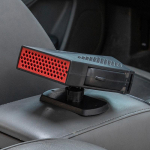 Hipacool 12V Automobilinis &Scaron;ildytuvas Priekinio Stiklo Greitas &Scaron;ildymas Atitirpinimas Apsaugo nuo Rasojimo Cigarečių Degiklio Automobilinis &Scaron;ildytuvas 360&deg; Pasukamas Žiemos &Scaron;ildytuvas juoda