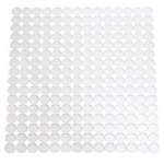 2 vnt. Plastikinis kriauklės grotelių rinkinys, pagal dydį pjaustoma plastikinė nusausinimo kilimėlis indams, Kriauklės apsauga, Neslystanti indų apsauga virtuvei, vonios kambariui