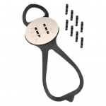 1 rinkinys kibirk&scaron;čiuojantis titnago trinkelėmis su 2/4/6/8 titnagu lauko riedlenčių motociklo dviračio kojinio stabdžio kibirk&scaron;čiuojantis titnago &scaron;lifavimo batų pado dangtelis 8pcs