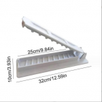 Kebab Press | Rankų darbo kebabo kepsninės ie&scaron;mo forma &ndash; darbą taupantis kepsninių kepsnių priedas jūros gėrybėms, jautienai, vi&scaron;tienai, ėrienai, gamintojas Strmolt balta