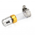 Motociklo oro filtro drenažo vamzdelio galvutė i&scaron; CNC lydinio, skirta PCX150 PCX160 ADV150 ADV160 Aerox 155 Nmax V1 V2 Click 125i 150i sidabras