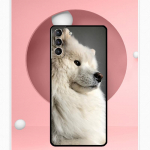 Samojedo &scaron;uniuko dėklas Samsung Galaxy S23 S24 Ultra S8 S9 S10 S22 Plus Note 10 20 Ultra S20 S21 FE dėklas Galaxy S21 FE