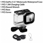 Waterproof Case Protective Housing Underwater Charge Use Water Resistant up to 50m for GoPro Hero 7 6 5 Black Action Camera