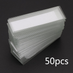 Mikroskopo adapterio storis Įdubimas Stikleliai Vieno plok&scaron;čio mikroskopo stikleliai Mikroskopo dalys 50 vnt. 1 mm