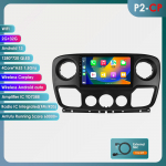 Hizpo Carplay 4G Android automobilio multimedijos grotuvas, skirtas Nissan NV400 2010 -2019, Opel Movano, Renault Master III 2011, GPS, vaizdo įra&scaron;ų, i&scaron;manusis ekranas P2CP 4Core 2G 32G