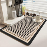 Sugeriantis nusausinimo kilimėlis Neplaunamas stalo kilimėlis indų plovimo pagalvėlės Kavos aparatai Džiovinimo kilimėlis Dubuo 30x40CM-A