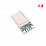 Greito įkrovimo C tipo USB 65 W 5A ki&scaron;tuko jungties suvirinimas su 5 kontaktų PCB + A tipo vyri&scaron;kas 6 kontaktų USB DIY Otg duomenų įkrovimo rinkinys