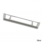 Skirta Toyota RAV4 XA50 2019 2020 2024 2024 RAV 4 XA 50 automobilio centrinio valdymo apdailos skydelio dangčio sėdynės &scaron;ildymo mygtuko rėmo priedai sidabras