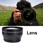 67 mm 2,2 karto universalus telekonverterio objektyvas DSLR fotoaparatams ir jų priedams
