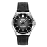 Casio Standard Analoginis Odinis Dirželis Juodas Ciferblatas Saulės Energija MTS-RS100L-1AV Vyri&scaron;kas Laikrodis juoda