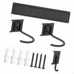 Bike Storage Rack Hanging Hooks Holder, Wall Mounted Easy to Install, Tool Organizer Bicycle Hanger