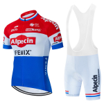 2025 Dviračių mar&scaron;kinėliai Alpecin Komandos Vasaros Dviračių mar&scaron;kinėlių rinkinys Kvėpuojantys Lenktyniniai Sportiniai Mtb Dviračių mar&scaron;kinėliai Vyri&scaron;ki Dviračių drabužiai 5XL