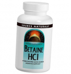 Betainas Pepsino, Betaine HCL, Source Naturals 90tab (72355013) 90tab