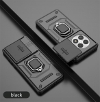 &bdquo;Armor Shockproof&ldquo; dėklas, skirtas &bdquo;OnePlus 13 5G One Plus 13R&ldquo; apsauginiam žiedui, magnetiniam stovui, &bdquo;Coque Fundas Capa&ldquo; OnePlus 13 juoda