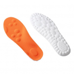 1 pora Memory Foam pėdų arkos palaikymo vidpadžių 4D debesies &scaron;velnumo komforto padai 35-36 oranžinė