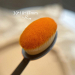 1vnt Soft Cleaning Mink&scaron;tas nagų dulkių &scaron;epetėlio valiklis panardinamas miltelių &scaron;epetys