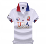 RogueWave Vyri&scaron;ki polo mar&scaron;kinėliai JAV Karali&scaron;ki Trumpas Kasdieniai Sportas Vakarėlis Auk&scaron;tos klasės Medvilnė Siuvinys Prabangus Kontrastingos spalvos Originalus dizainas XXXL