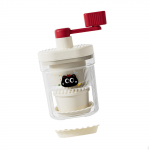 Hand Crank Ice Crusher for Making Slushies at Home Or Parties White and Red