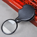 Ki&scaron;eninis mini 5x50 mm sulankstomas papuo&scaron;alų didinamasis didinamasis akių stiklo lupos lę&scaron;is 1