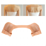 Daugkartinio naudojimo ir stilingi silikoniniai pečių pamink&scaron;tinimai mar&scaron;kiniams, kostiumams, moterims, vyrams, sijonams S_Deep Skin Color beige