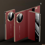 Huawei MateXT I&scaron;skirtinis Meistro Telefono Dėklas I&scaron;manusis Atlenkiamas Matext Apsauginis Dėklas HUAWEI Trinaris Huawei Mate XT