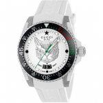 Gucci Dive YA136329 Baltas 40 mm vyri&scaron;kas laikrodis 40 balta