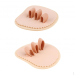 Pack of 2(1 paar) Toe Straightener Hammer Crooked Foot Protectors Three