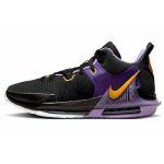 Nike LeBron Witness 7 EP Lakers Vyri&scaron;ki sportbačiai Violetiniai Juodi Universiteto Aukso DM1122-002 43